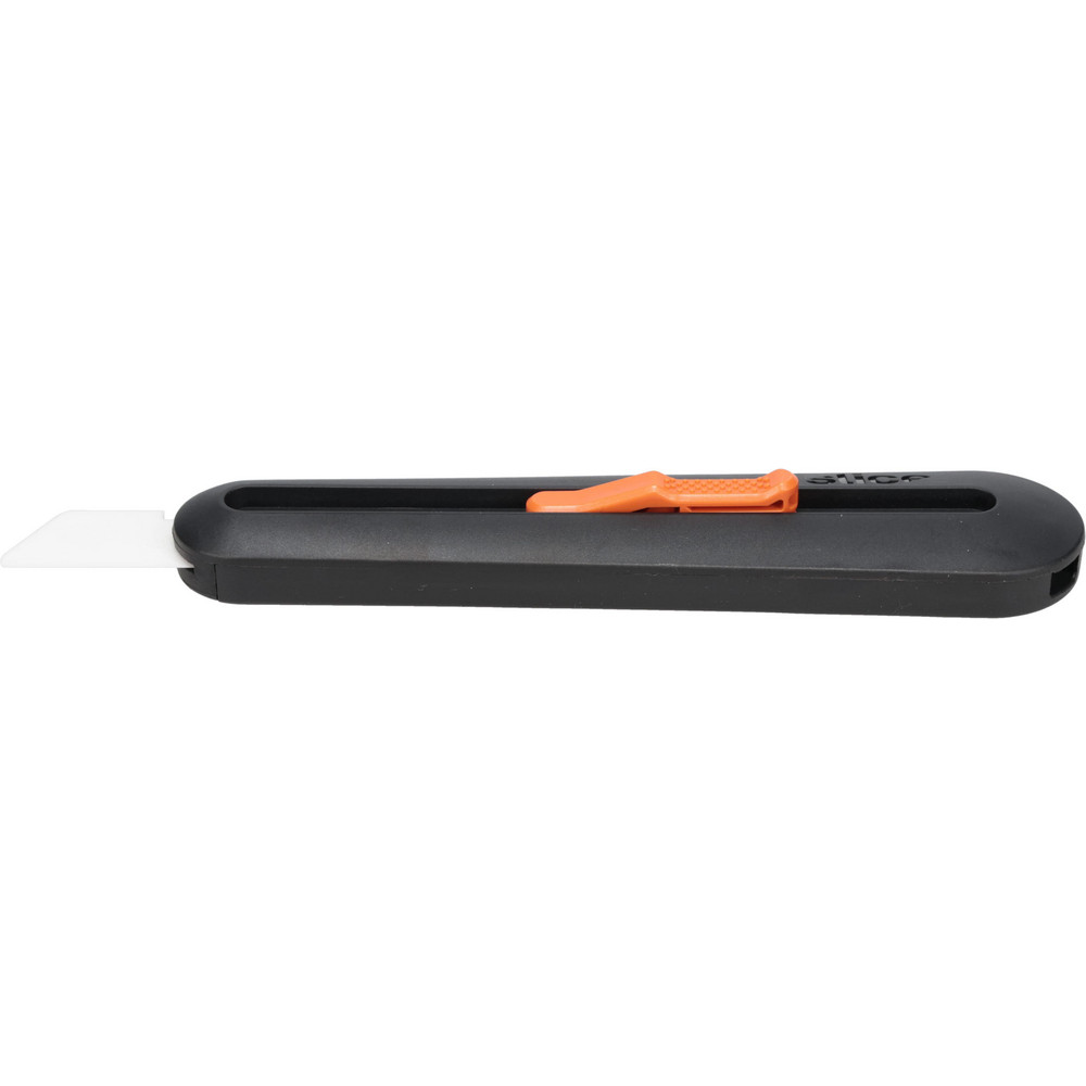 Utility Knife: 6.1" Handle Length, Rounded Tip