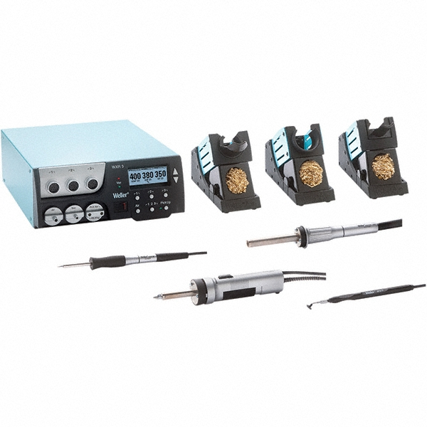 Weller 120 Volt, 95 Watt, Digital Desoldering Station - Includes Power Unit Assembly, WXDP120 Desolder Unit, TC201T Soldering Pencil, Desolder Tiplet