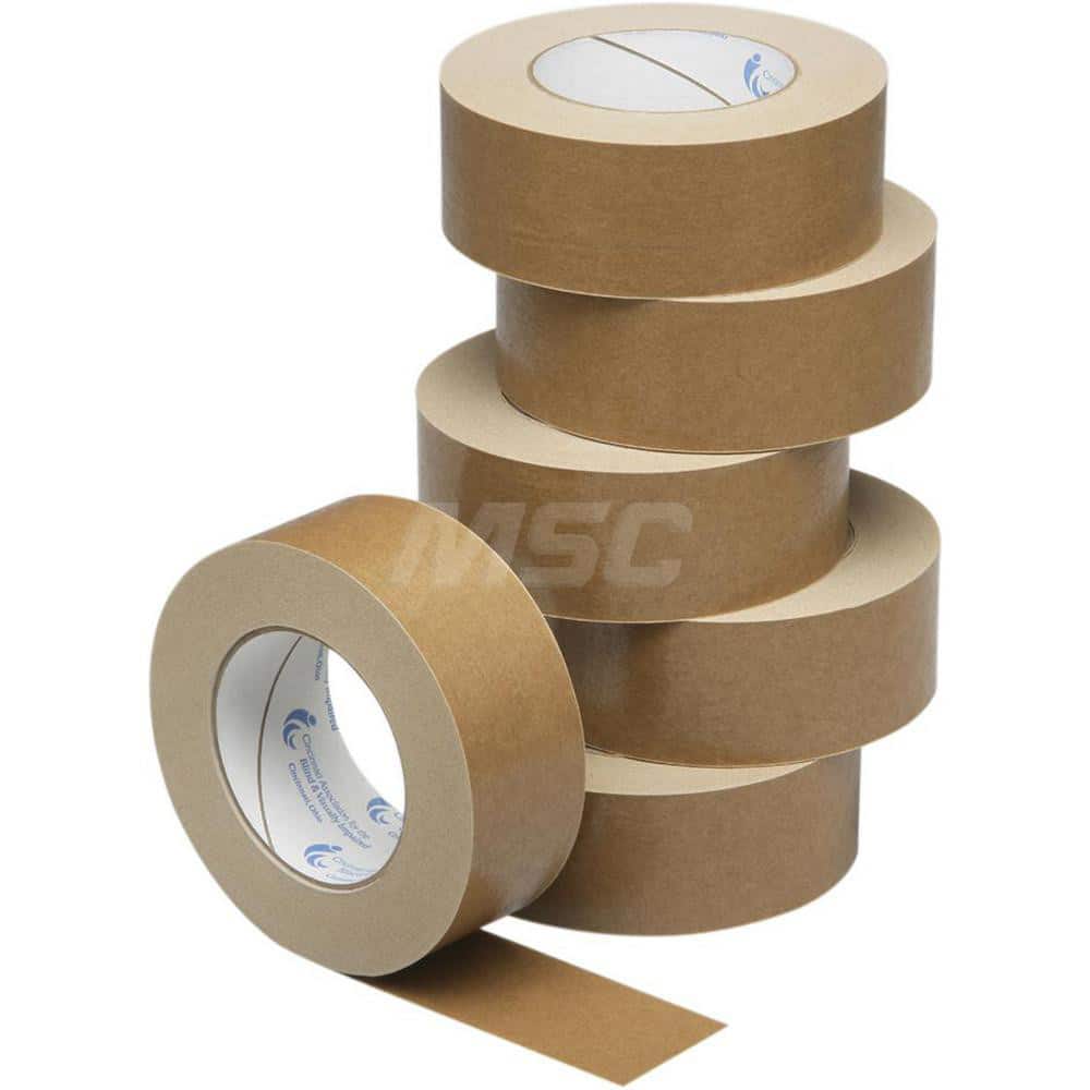 Made in USA - High Temperature Masking Tape: 1/2″ Wide, 60 yd Long, 6.3 mil  Thick, Tan - 20779773 - MSC Industrial Supply