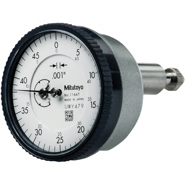 Mitutoyo 1166A 0.2" Range, 0-50 Dial Reading, 0.001" Graduation Dial Drop Indicator Image