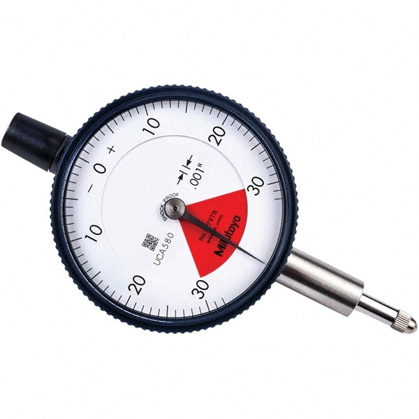 Mitutoyo 2978AB 0.06" Range, 30-0-30 Dial Reading, 0.001" Graduation Dial Drop Indicator Image