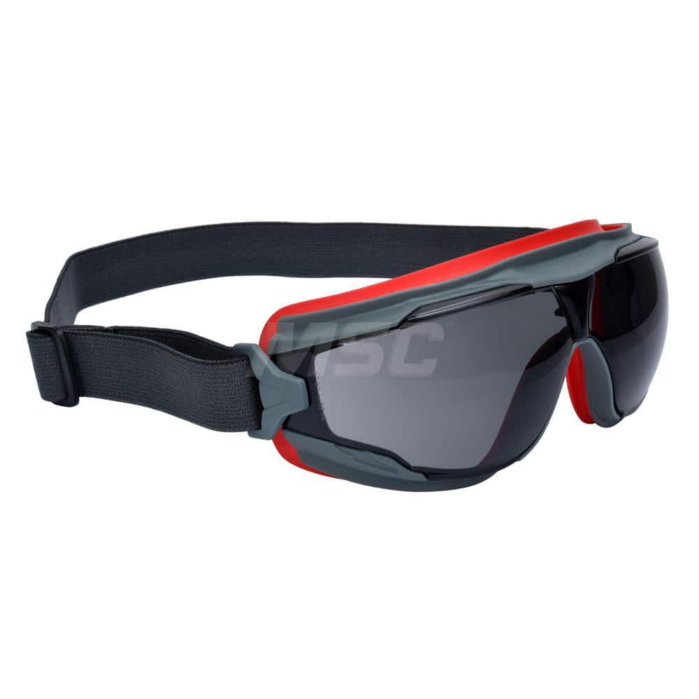 Safety Goggles: GoggleGear, Gray Lenses, Anti-Fog, ANSI Z87.1-2015