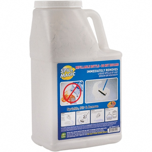 Sorbent: 3 lb Bottle, Application Spill Containment