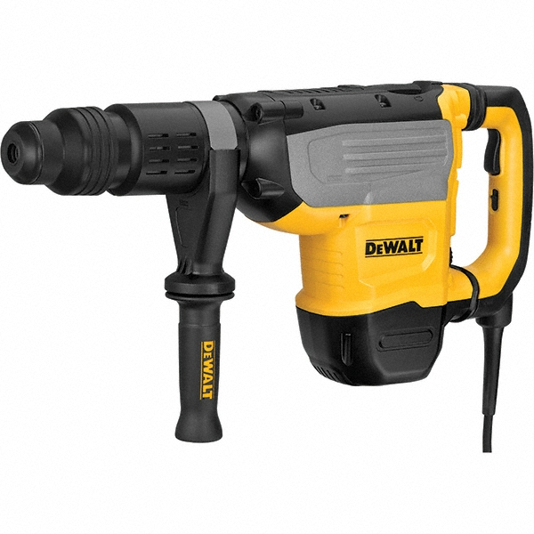 DeWALT Electric Corded Rotary Hammer: 120V - SDS Max Chuck, 1105 to 2210 Blows Per Min, 145 to 290 RPM | Part #D25773K