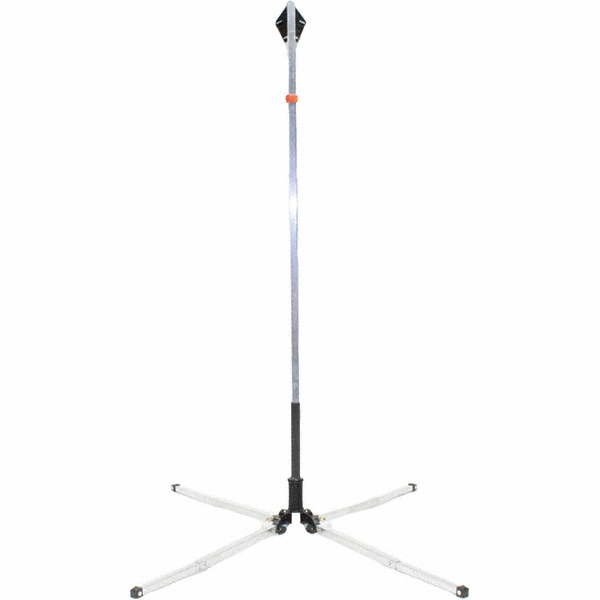 1-1/2' High, Traffic Sign Mounting Hardware - Aluminum, Compatible with 66" High x 48" Wide Signs, Silver