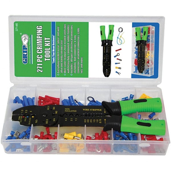 Cable Tools & Kit: 271 Pc, Plastic Set Box