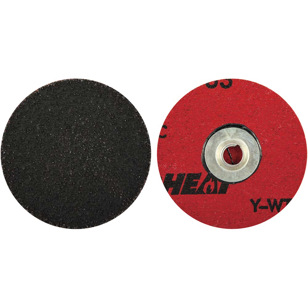 Norton QuickChange Disc TS (Type II), 3" Dia, 36 Grit, Ceramic