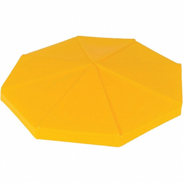 3-1/2" High x 25" Diam, Polyethylene, Manual Closing Funnel Cover