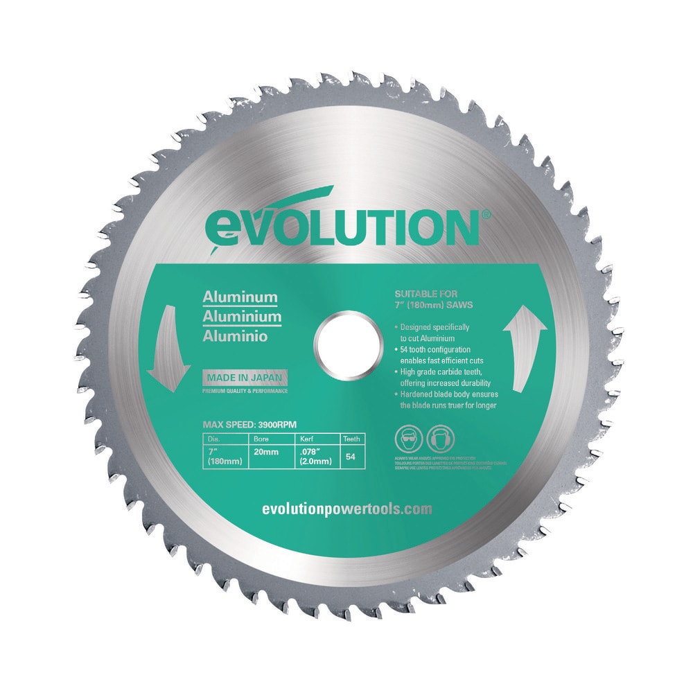 Evolution Power Tools - Wet & Dry-Cut Saw Blade: 7