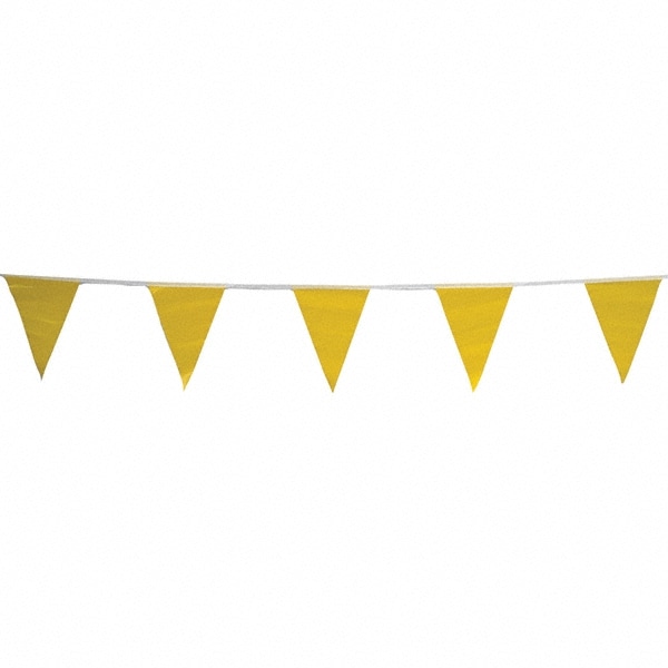 Pennants; Pennant Length (Inch): 18 ; Pennant Width (Inch): 12 ; Tensile Strength (Lb./Inch): 107