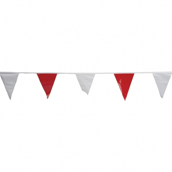 Pennants; Pennant Length (Inch): 18 ; Pennant Width (Inch): 12 ; Tensile Strength (Lb./Inch): 107