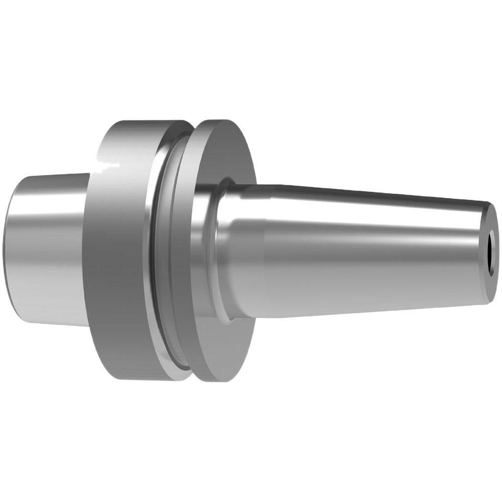 Shrink-Fit Tool Holder & Adapter: HSK63F Taper Shank, 0.25" Hole Dia
