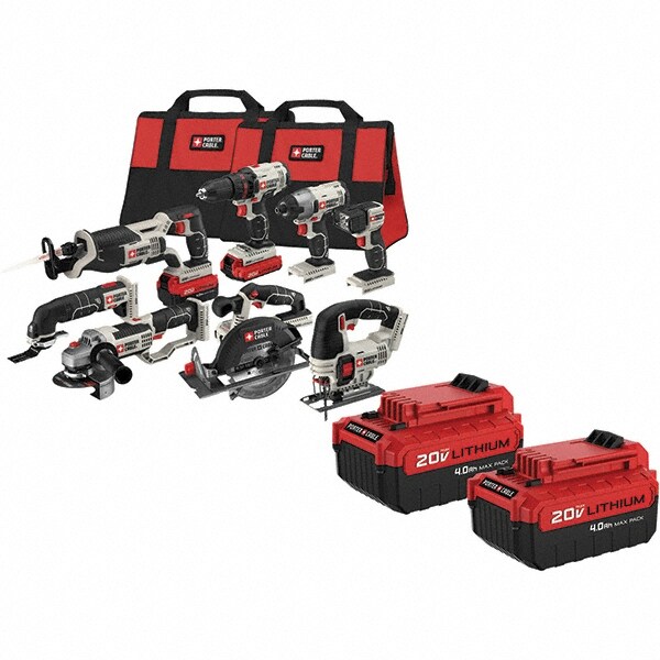 Porter Cable Cordless Tool Combination Kit 20V 31582943 MSC