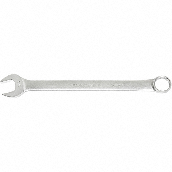 GEARWRENCH 2-1/16" 12 Point Combination Wrench - 15° Offset Angle, 27.09" OAL, Steel, Satin Finish | Part #81824