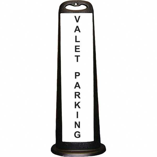 PRO-SAFE 03-760BLKVP Traffic Barrels, Delineators & Posts; Type: Vertical Panel ; Material: Polyethylene ; Reflective: Yes ; Base Needed: Yes ; Height (Inch): 40 ; Height (Decimal Inch): 40.0000 Image