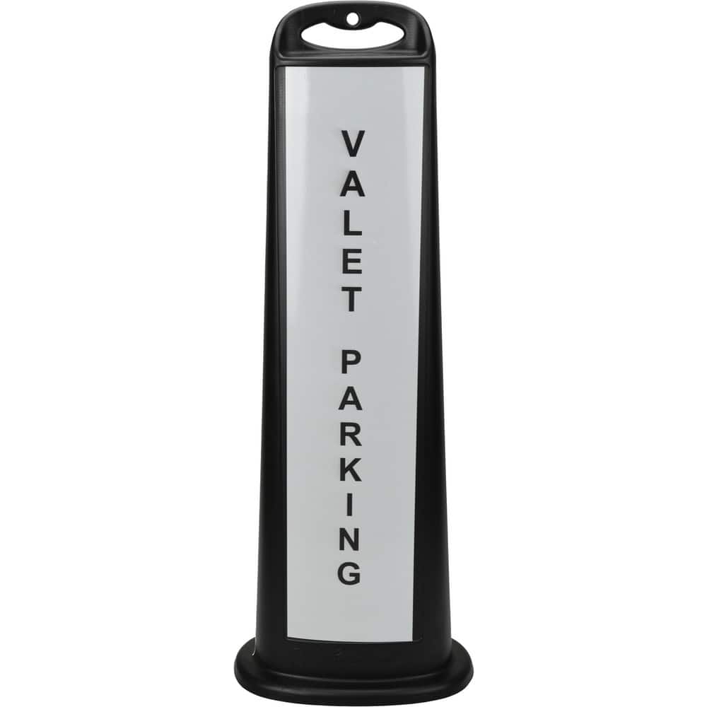 Traffic Barrels, Delineators & Posts; Type: Vertical Panel ; Material: Polyethylene ; Reflective: Yes ; Base Needed: Yes ; Height (Decimal Inch): 40.0000 ; Color: Black