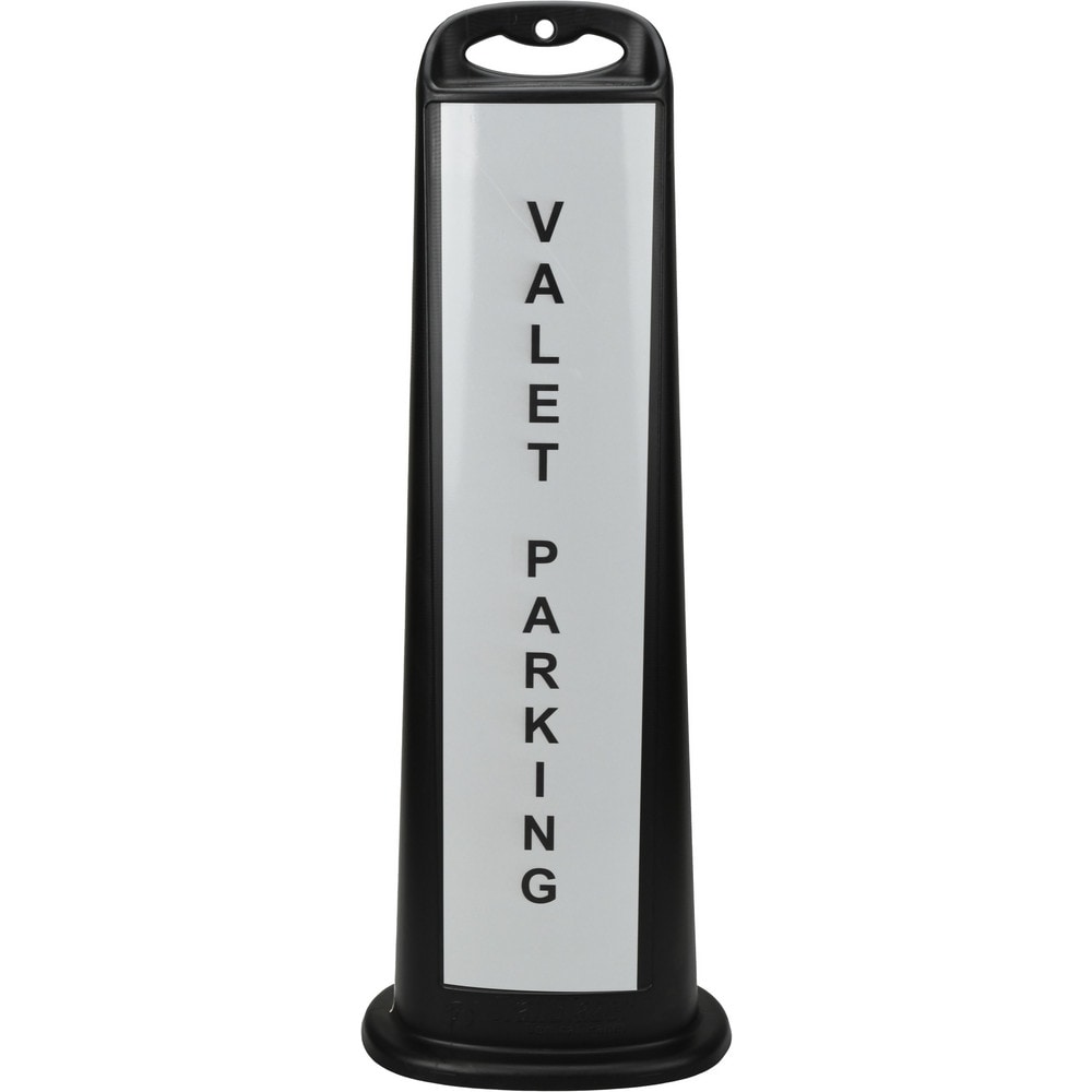 Traffic Barrels, Delineators & Posts; Type: Vertical Panel ; Reflective: Yes ; Base Needed: Yes ; Height (Decimal Inch): 40.0000 ; Color: Black ; Compliance: Meets MUTCD Standards