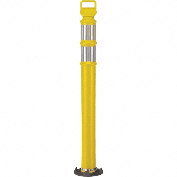 Traffic Barrels, Delineators & Posts; Reflective Bands: Yes ; Reflective: Yes ; Base Needed: No ; Overall Height: 41.0; 41 ; Compliance: NCHRP-350 Certified