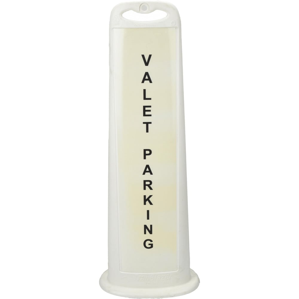 Traffic Barrels, Delineators & Posts; Type: Vertical Panel ; Reflective: Yes ; Base Needed: Yes ; Height (Decimal Inch): 40.0000 ; Color: White ; Compliance: Meets MUTCD Standards