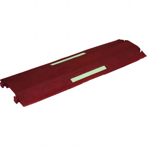 PRO-SAFE 2075-1R 36" Long x 10-1/2" Wide x 1-1/2" High, Polyurethane Ramp Cable Guard 