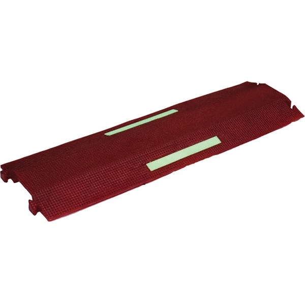 PRO-SAFE 2075-1R 36" Long x 10-1/2" Wide x 1-1/2" High, Polyurethane Ramp Cable Guard Image