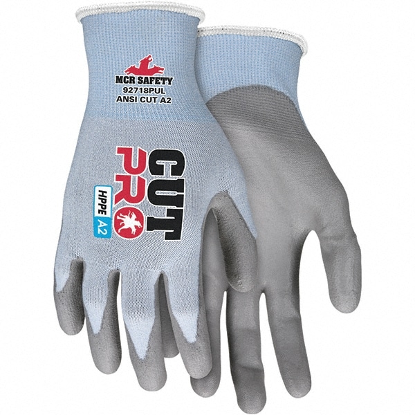 Nitrile Coated Dipped Safety Hand Gloves, Cut Resistant, Grey, Size: S - 2XL