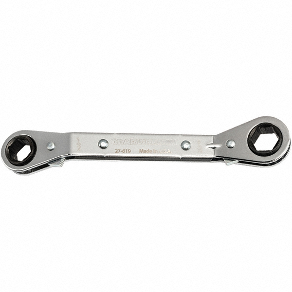 GearWrench 3/8" x 7/16" 6 Point Ratcheting Box Wrench 31633050