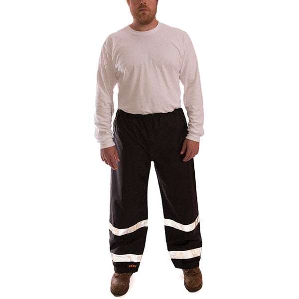 TINGLEY P24123.5X Pants: Size 5XL, Black, Polyester 