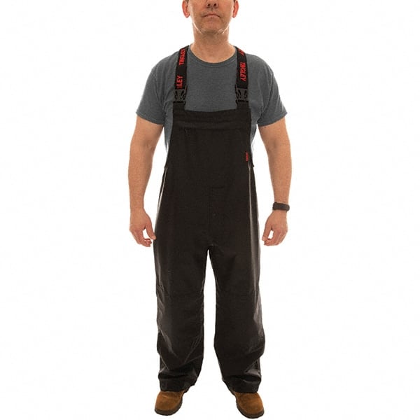 Overalls: Size L, Black, Polyester