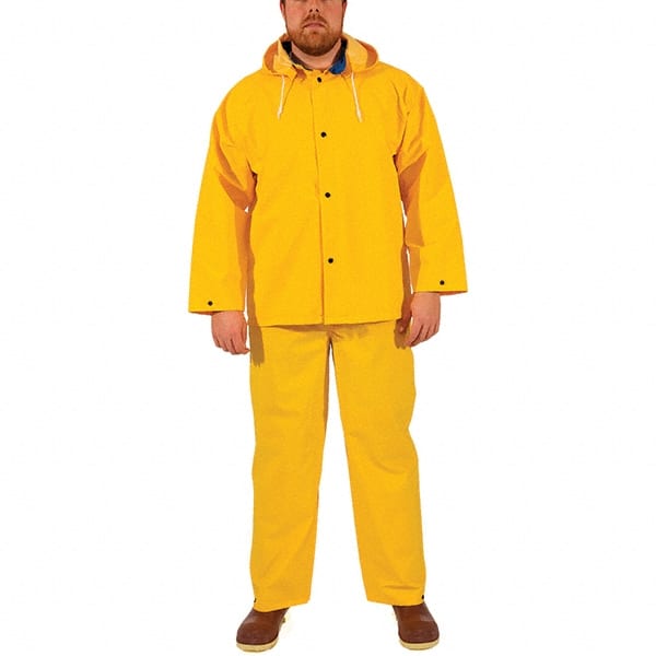 Suit with Pants: Size M, Yellow, Polyester