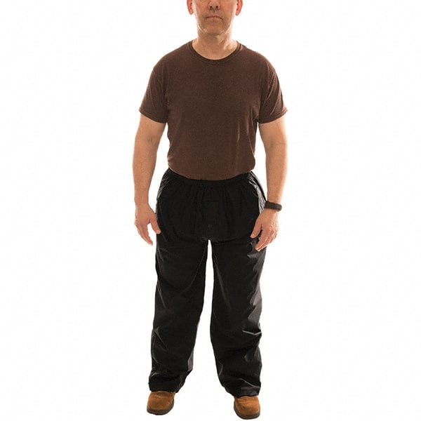 TINGLEY P27113.2X Work Pants: General Purpose, 2X-Large, Polyester, Black, 48 to 50" Waist, 32" Inseam Length 