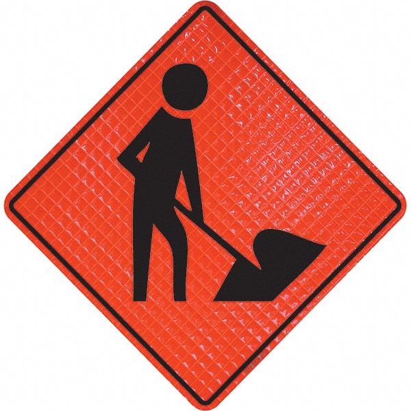 PRO-SAFE 07-800-4027-L Traffic Control Sign: Triangle Image