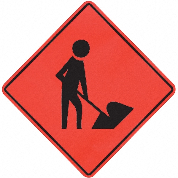 PRO-SAFE 07-800-3002-L Traffic Control Sign: Triangle Image