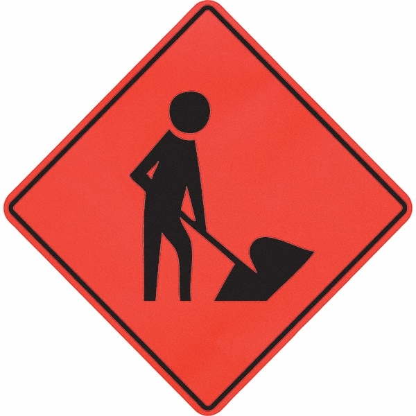 PRO-SAFE 07-800-4002-L Traffic Control Sign: Triangle Image