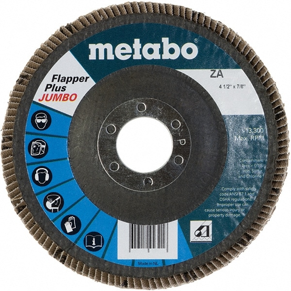 5 NEW 4-1//2/" Aluminum Oxide Flap Disc 80 Grit 7//8 wood metal plastic