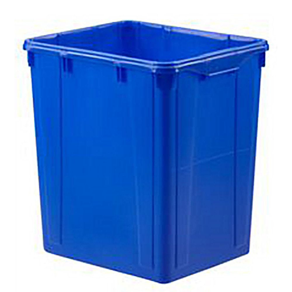 Orbis - Recycling Container: 22 gal, Rectangle, Blue | MSC Direct