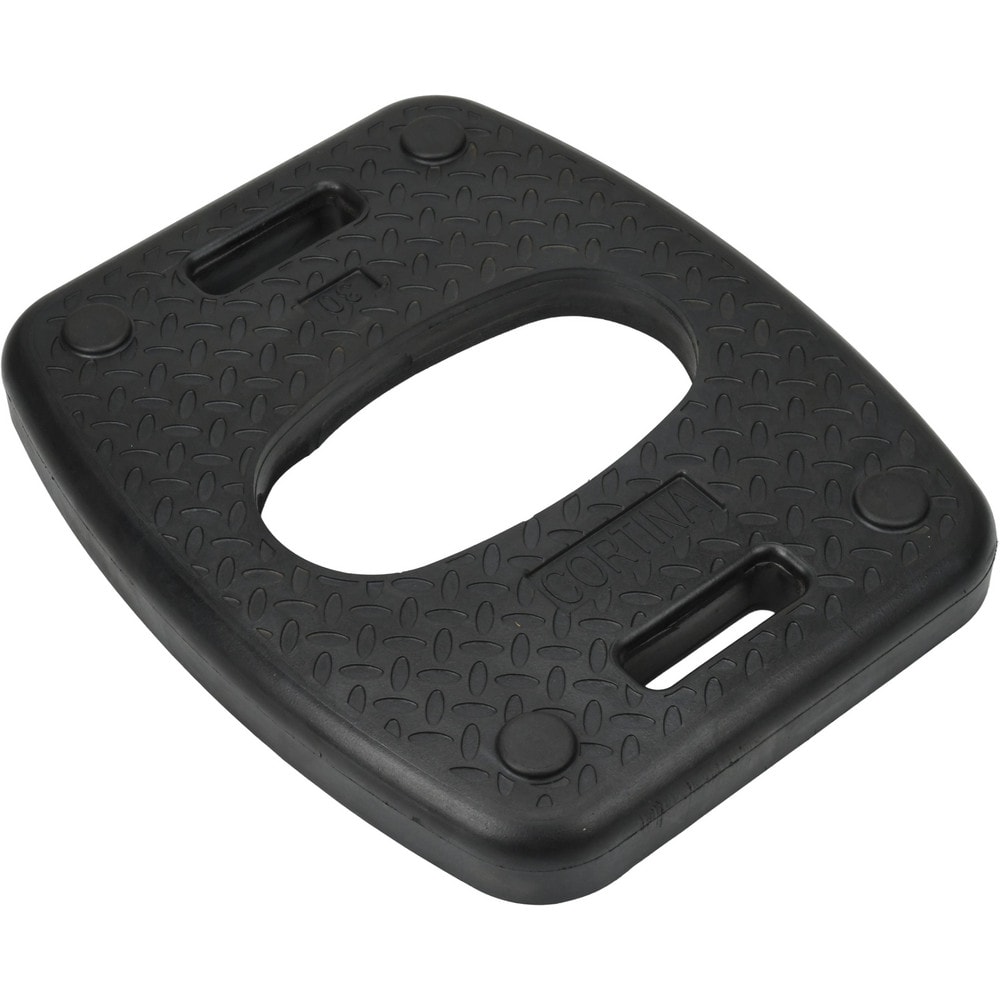 22" Wide, 2.6" High Recycled Rubber Vertical Panel Base
