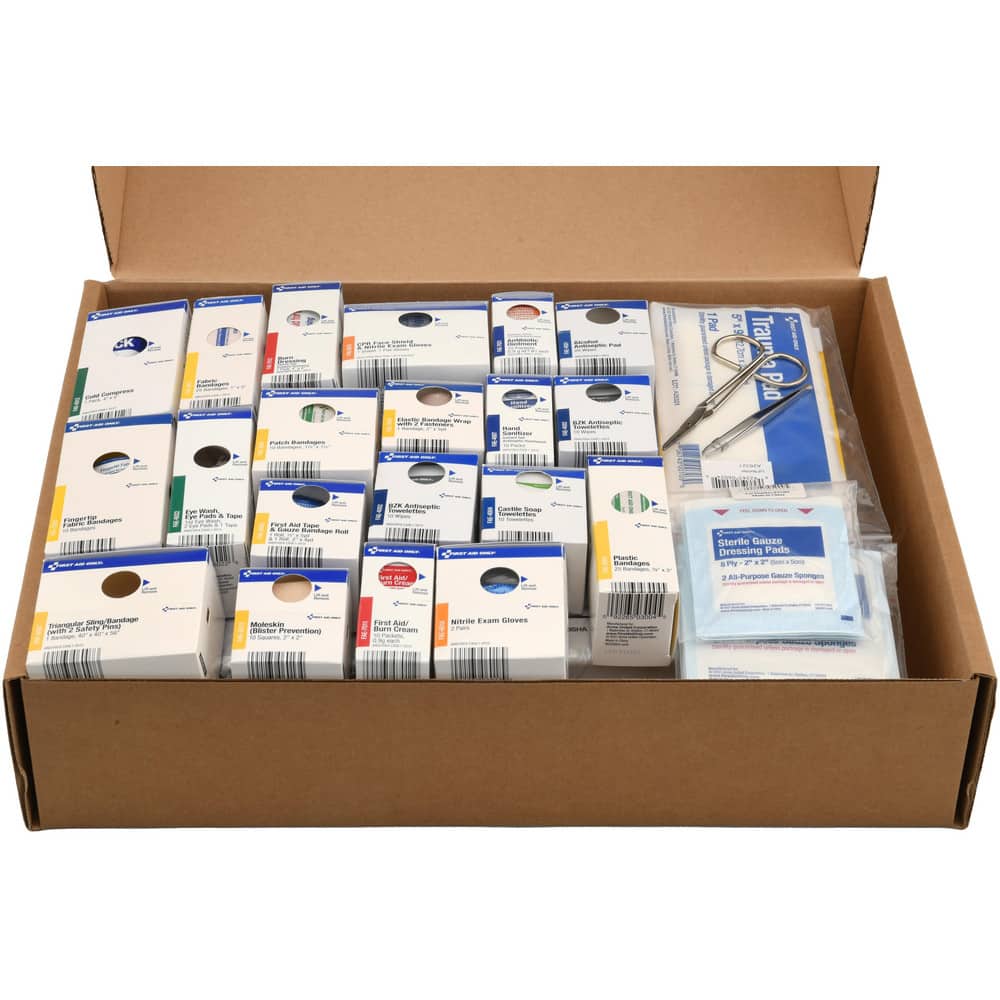 PRO-SAFE PS-90827 Smartcompliance First Aid Kit: 202 Pc, for 50 People 