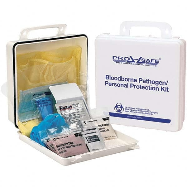 PRO-SAFE 59481 Bloodborne Pathogen Kit: 13 Pc, for 1 Person 