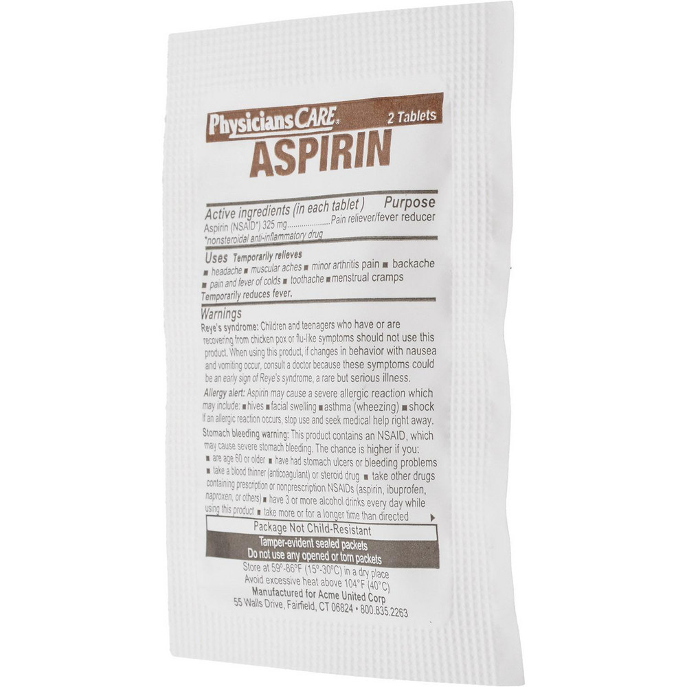 First Aid Only Headache & Pain Relief Tablet MSC Direct