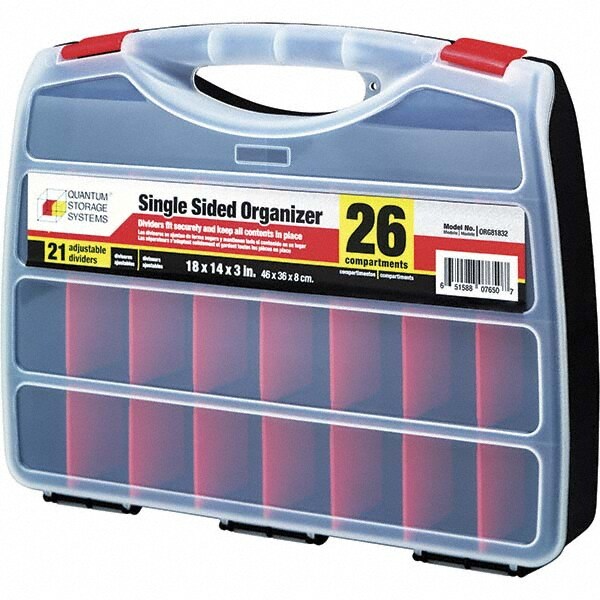 Adjustable Compartment Small Parts Organizer
