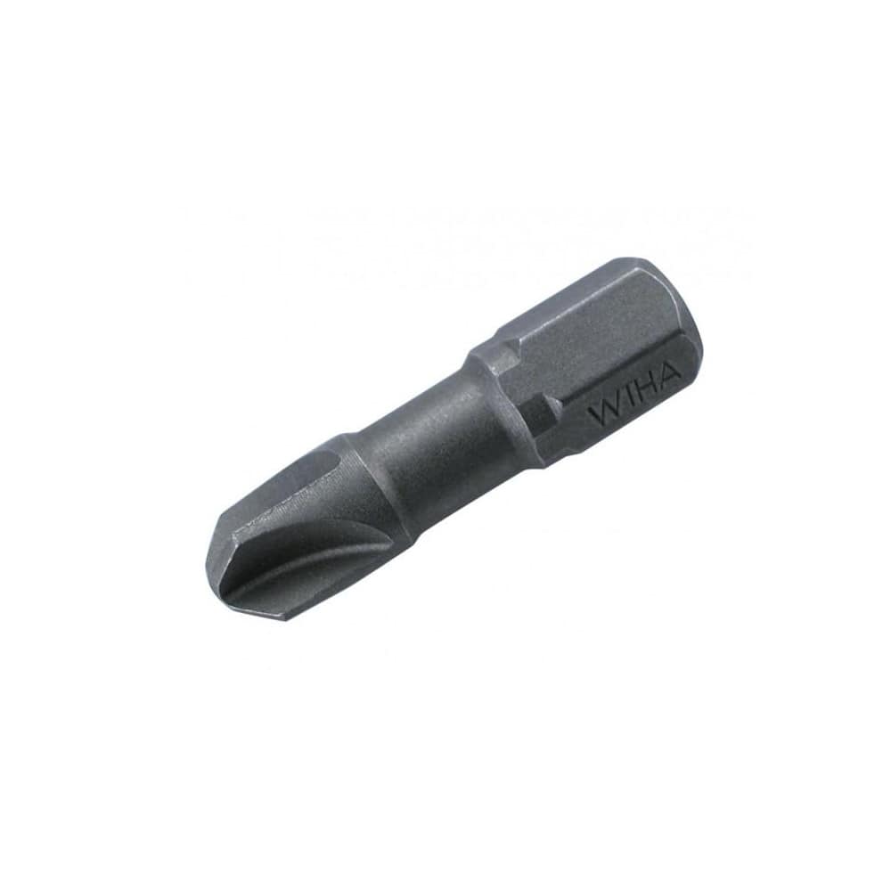 Wiha 71924 Torq-Set Screwdriver Insert Bit: #3 Point, 6.3 mm Drive, 25 mm OAL 