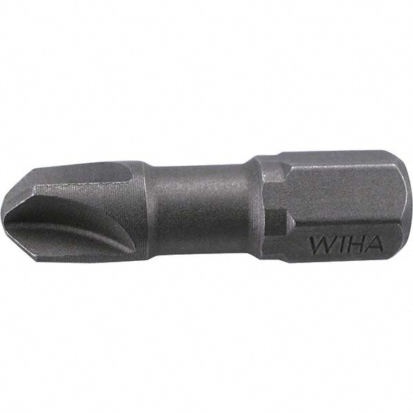 Wiha 71909 Screwdriver Insert Bit: #5 Point, 6.3 mm Drive, 25 mm OAL Image