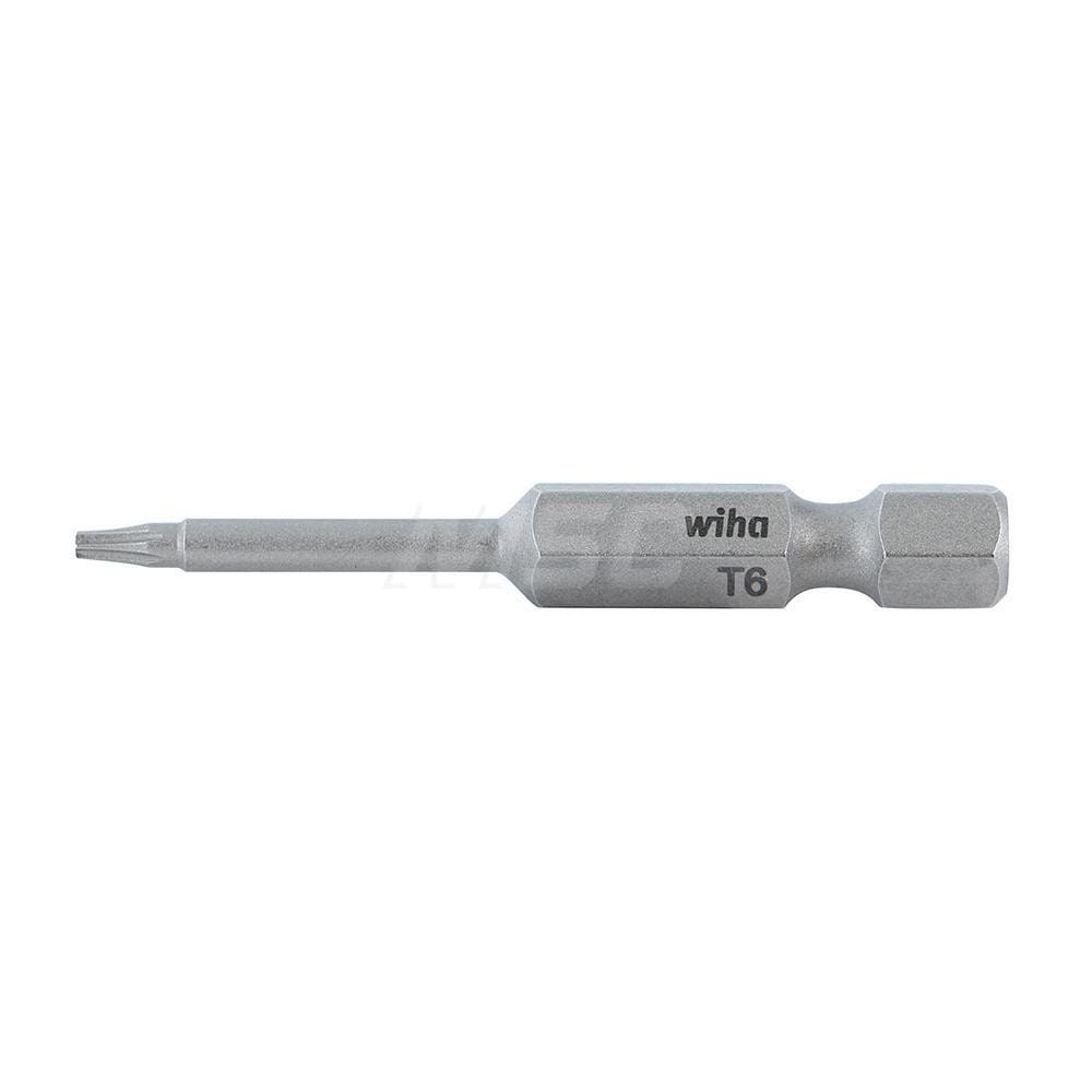 Power Screwdriver Bit: T6 Torx