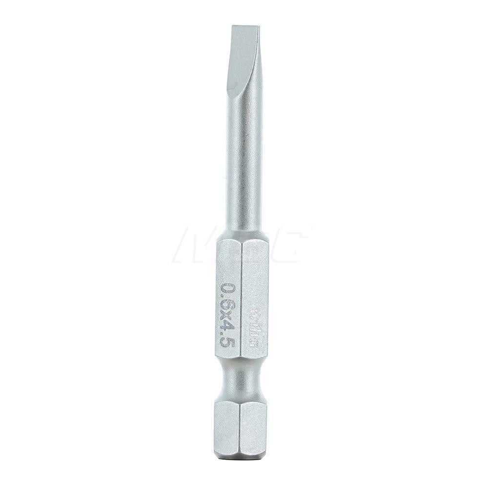 Wiha 74012 Power Screwdriver Bit: 3/16" Blade Width 