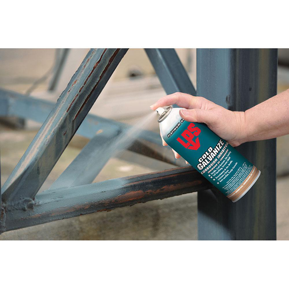 LPS Zinc Cold Galvanizing Compound: 14 oz Aerosol Can MSC Direct