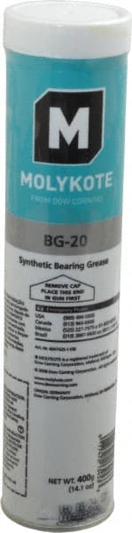 Dow Corning 131954 High Temperature Grease: 14.1 oz Cartridge, Synthetic 