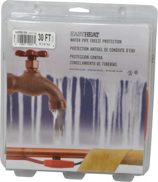Easy Heat AHB-130 30' Foot Automatic Water Pipe Heating Cable Freeze Protection - Quantity of 2