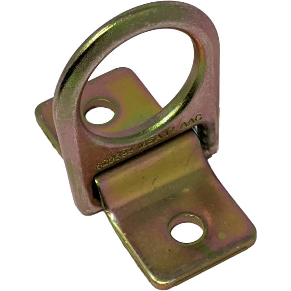 Anchors, Grips & Straps; Product Type: Anchor Connector ; Material: Zinc-Plated Steel ; Color: Silver ; Connection Type: D-Ring ; Standards: ANSI Z359.18 ; Temporary/Permanent: Temporary