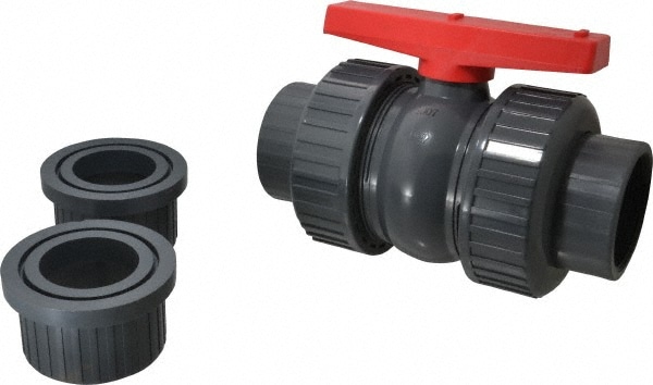 True Union Manual Ball Valve: 3" Pipe, Full Port